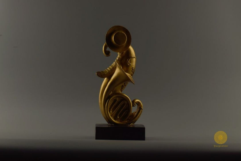 Fushion Trumpet Musical Instrument Statue - The Gharnish - A Unit of Satkala Creations