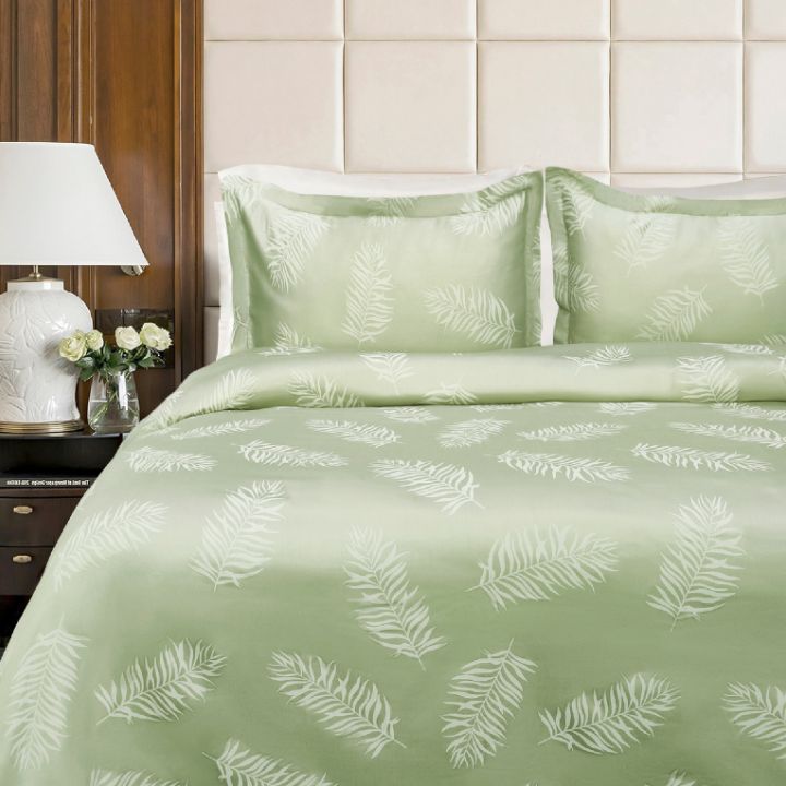 Egyptian Cotton 400 TC king size Bedsheet set of 3 - The Gharnish - A Unit of Satkala Creations