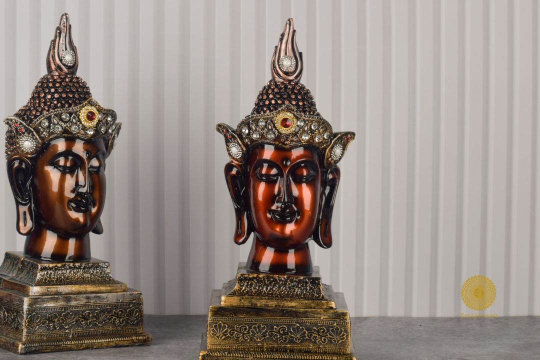 Meditative Buddha Figurine Accent - The Gharnish - A Unit of Satkala Creations