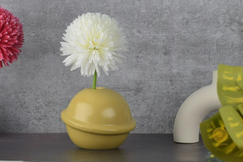 Ceramic Planet Shape Vases - The Gharnish - A Unit of Satkala Creations