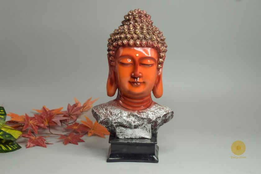 Buddha Head Statue - The Gharnish - A Unit of Satkala Creations