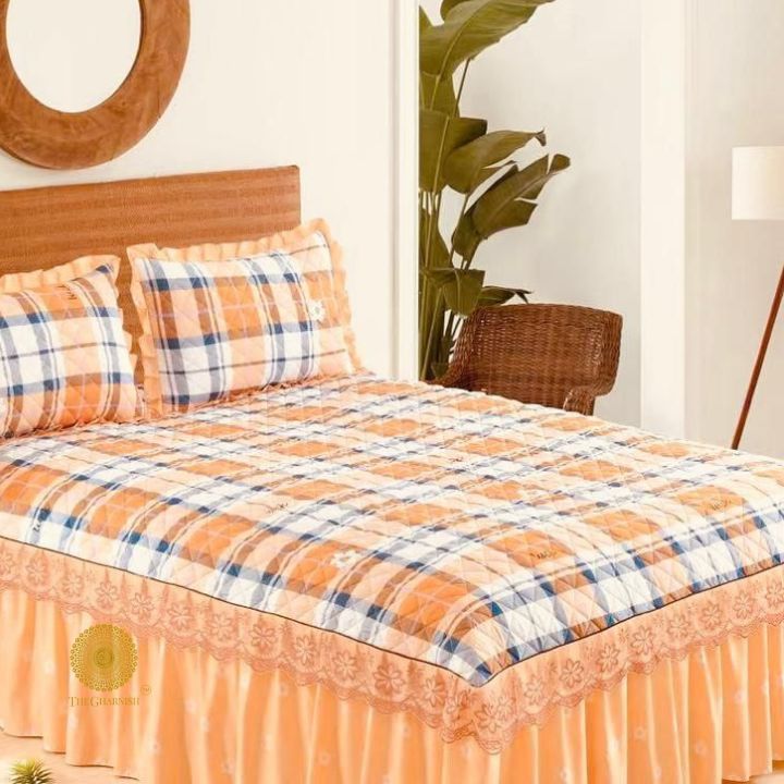 Admire King Printed Bed Cover - The Gharnish - A Unit of Satkala Creations