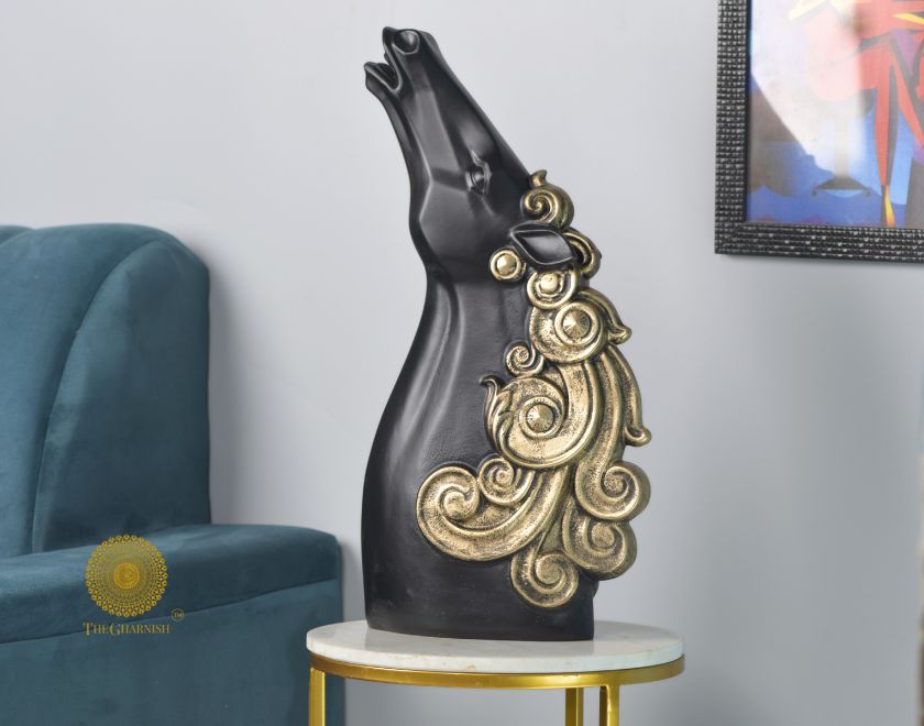 Arizona Horse Statue (10x19 Inches) - The Gharnish - A Unit of Satkala Creations