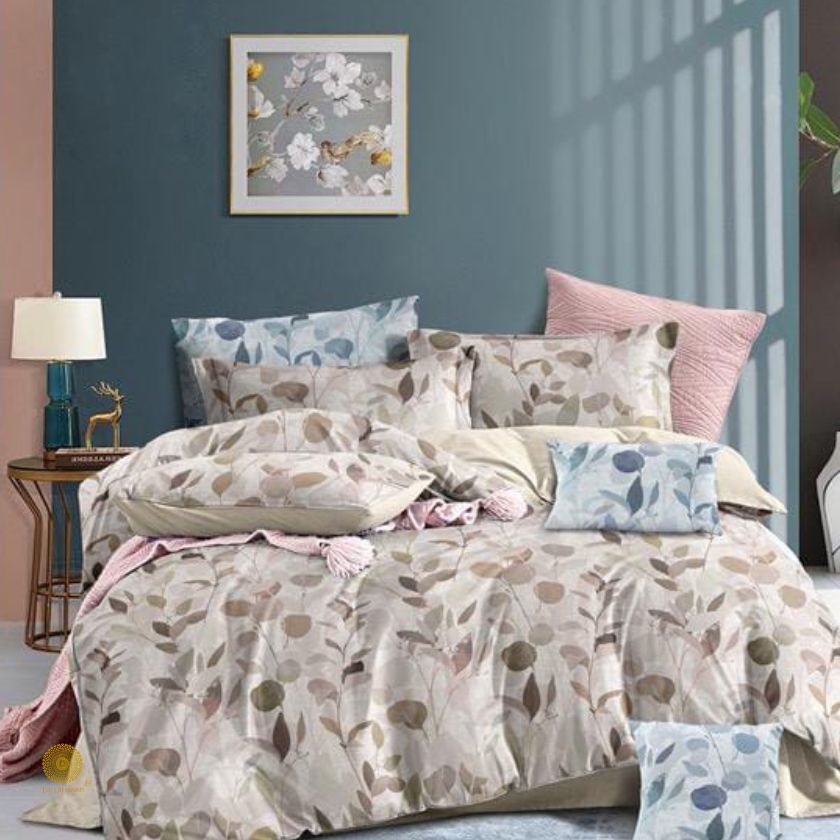 Spazio 4pcs Reversible Comforter set - The Gharnish - A Unit of Satkala Creations