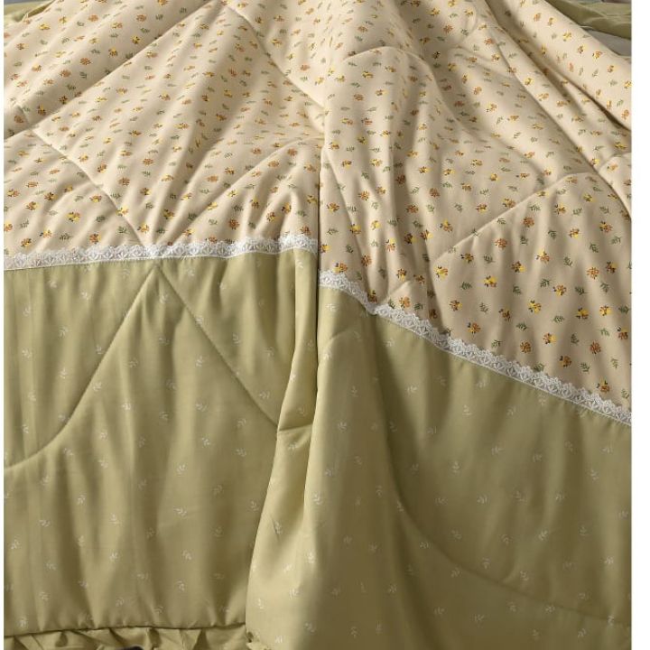 Divine King Size 4 Pcs Comforter Set - The Gharnish - A Unit of Satkala Creations