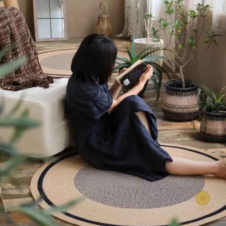 Beautiful Stylish Morrocon Rug - The Gharnish - A Unit of Satkala Creations