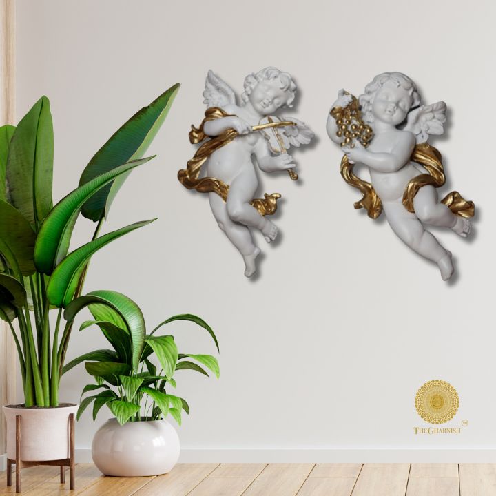 Wall Hanging Angels - The Gharnish - A Unit of Satkala Creations
