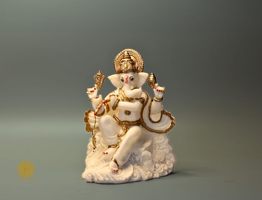 Divine Patta Ganesh Murti - The Gharnish - A Unit of Satkala Creations