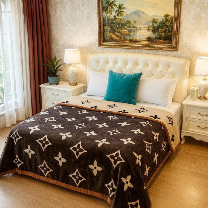 Emporio Luxury Winter Solid Color Blankets - The Gharnish - A Unit of Satkala Creations
