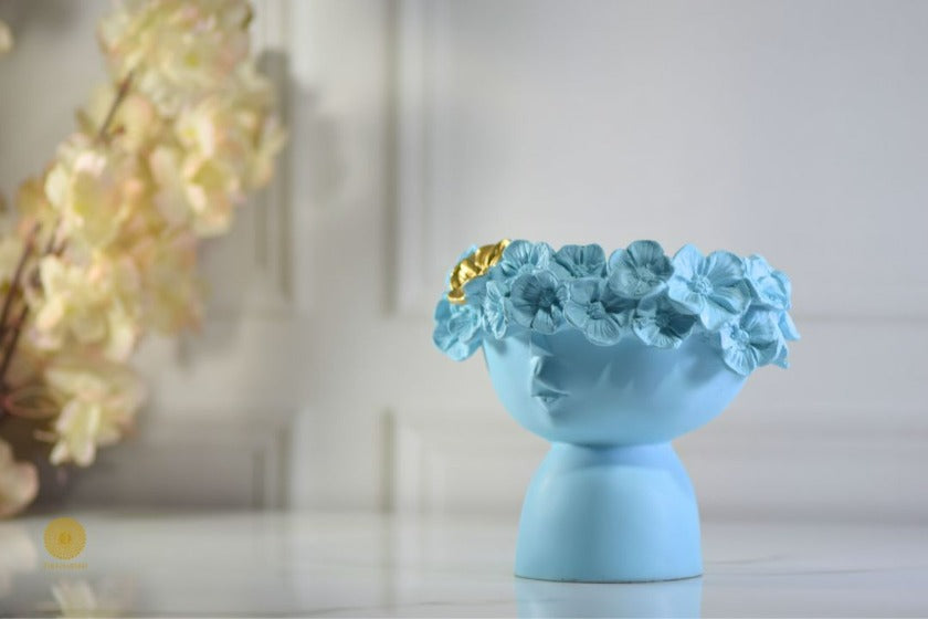 Charming Woman Face Vase - The Gharnish - A Unit of Satkala Creations