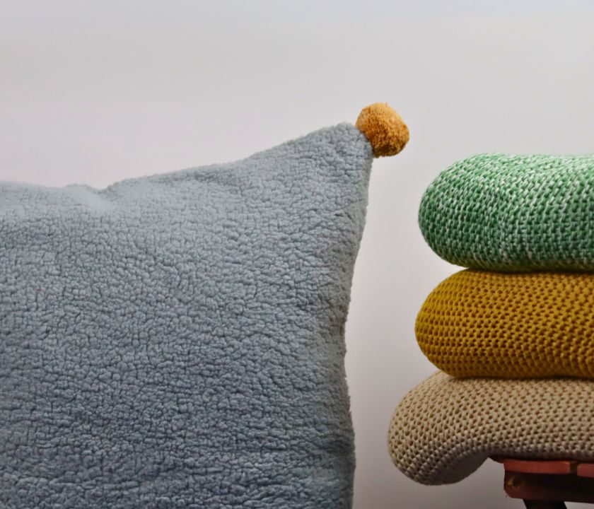 Decorative soft Cushion Covers Set of 2