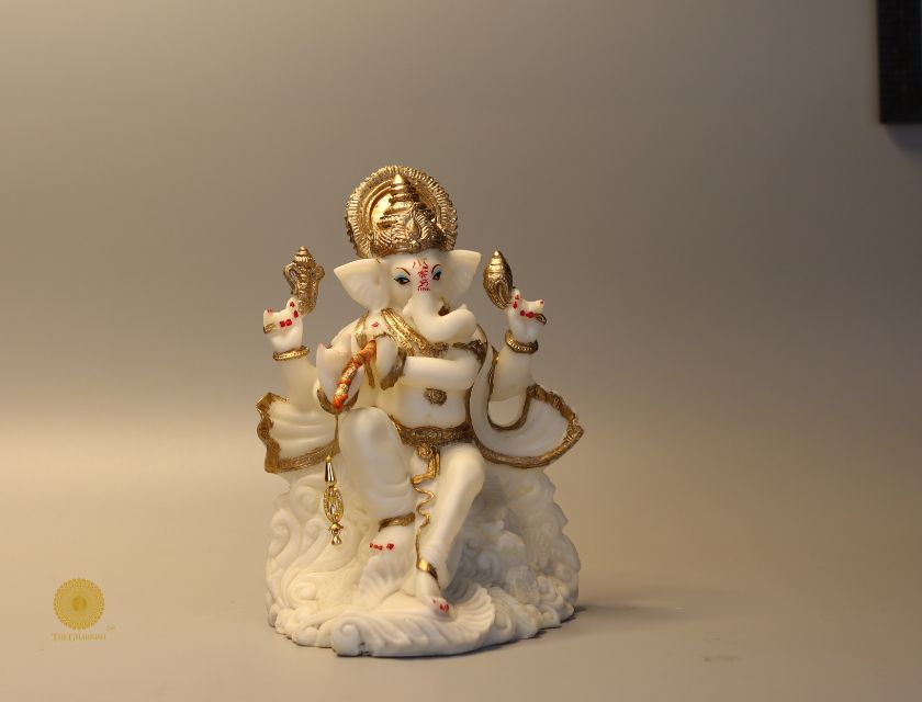 Divine Patta Ganesh Murti - The Gharnish - A Unit of Satkala Creations