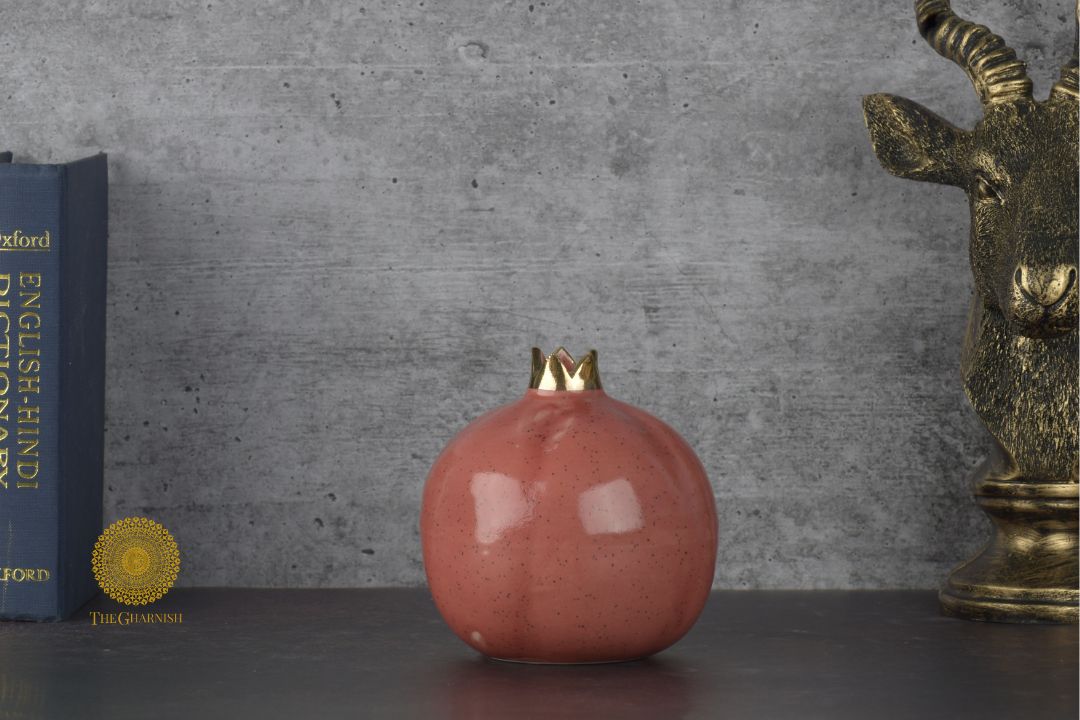 Pomegranate Small Vase - The Gharnish - A Unit of Satkala Creations