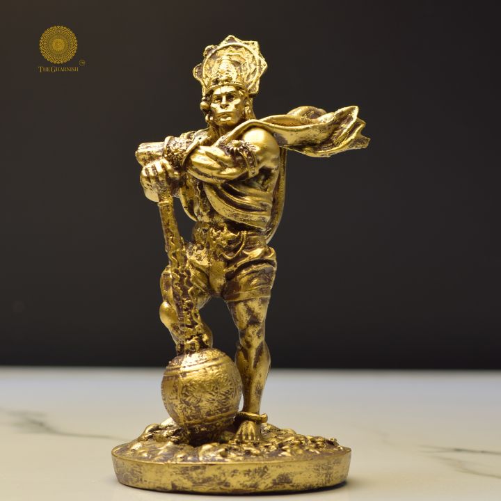 Bahubali Hanuman Ji Idol - The Gharnish - A Unit of Satkala Creations