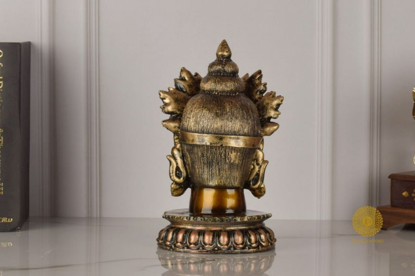 Buddha Head Statue (Premium Quality) - The Gharnish - A Unit of Satkala Creations