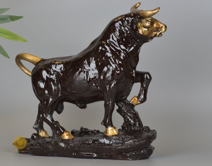 Charging Bull Statue - Big - The Gharnish - A Unit of Satkala Creations