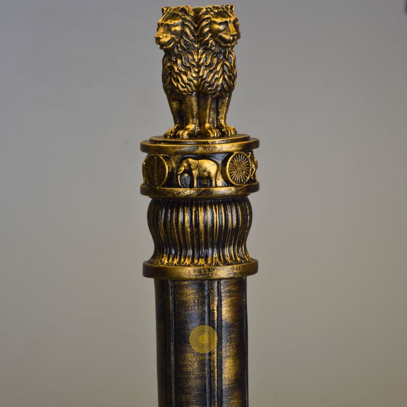 Ashoka Pillar Sculpture - The Gharnish - A Unit of Satkala Creations