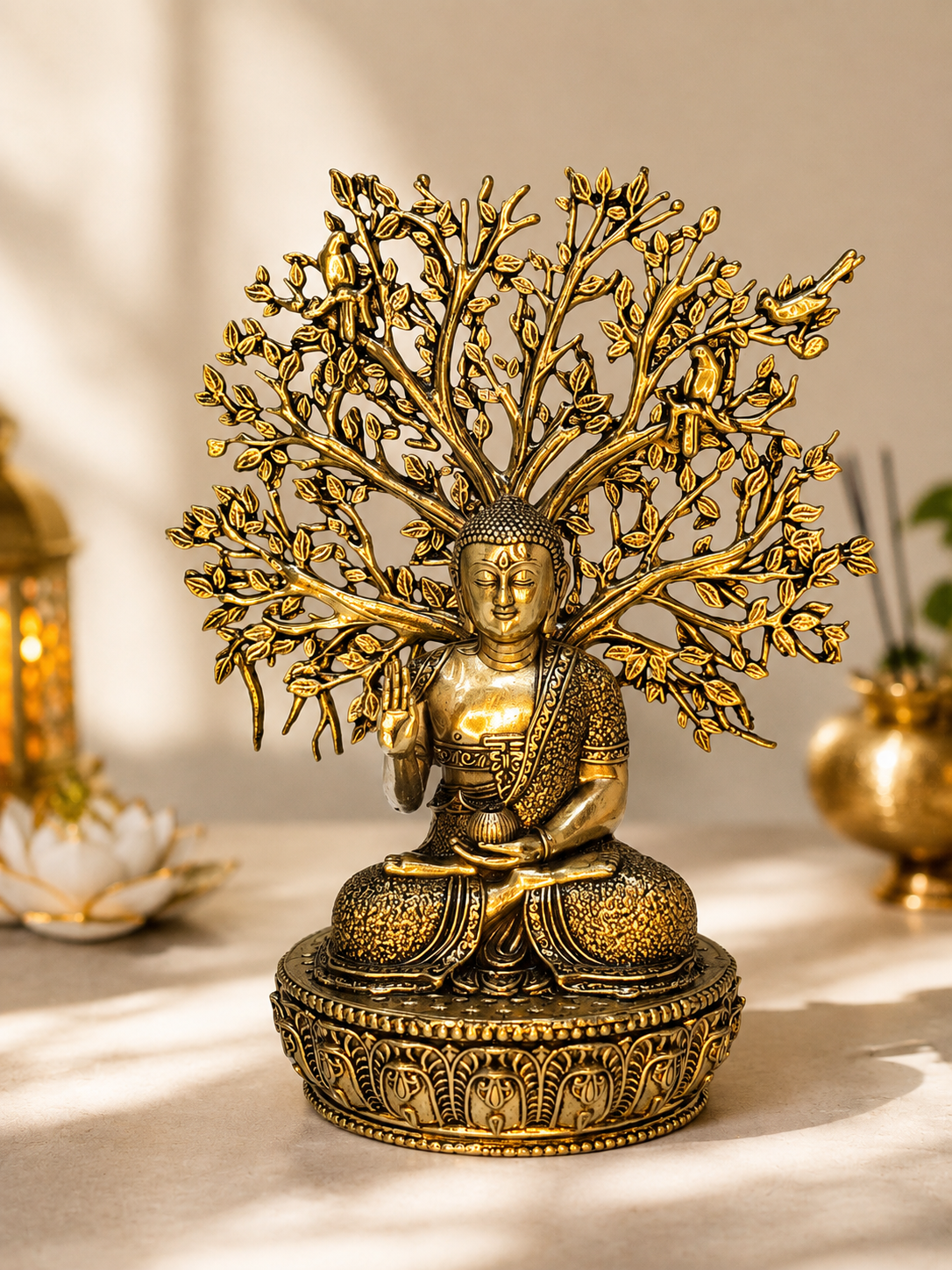 Buddha with Kalpataru