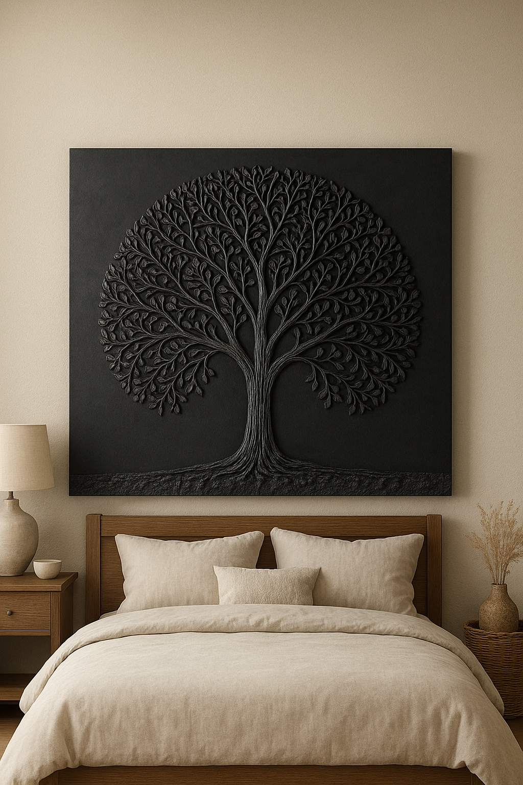Kalpataru Wooden Premium Wall Art for Vastu Home Decor