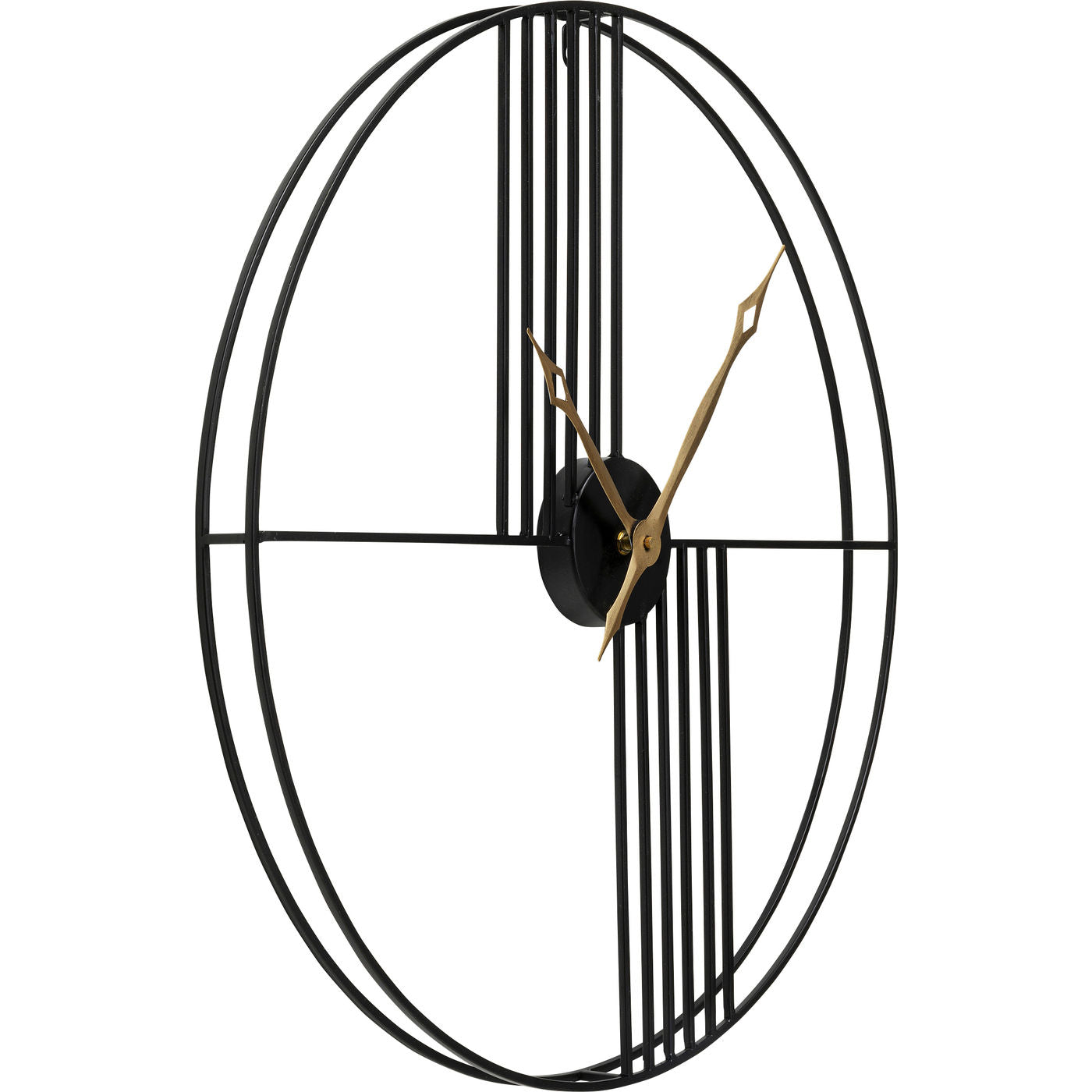 Black Strings Wall Clock - The Gharnish - A Unit of Satkala Creations