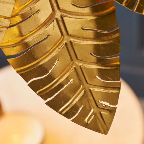 Aspire Palm Leaf Hanging Pendant Light - The Gharnish - A Unit of Satkala Creations