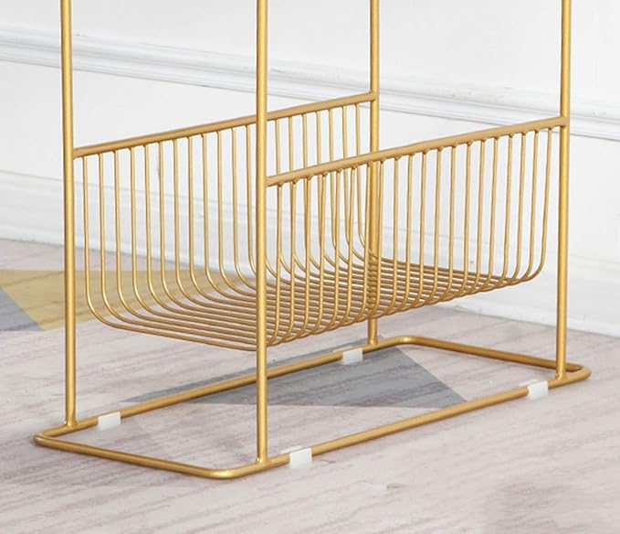 Metallic Marble Top Storage Side Tables, Coffee Table, Accent Tables & End Tables - The Gharnish - A Unit of Satkala Creations