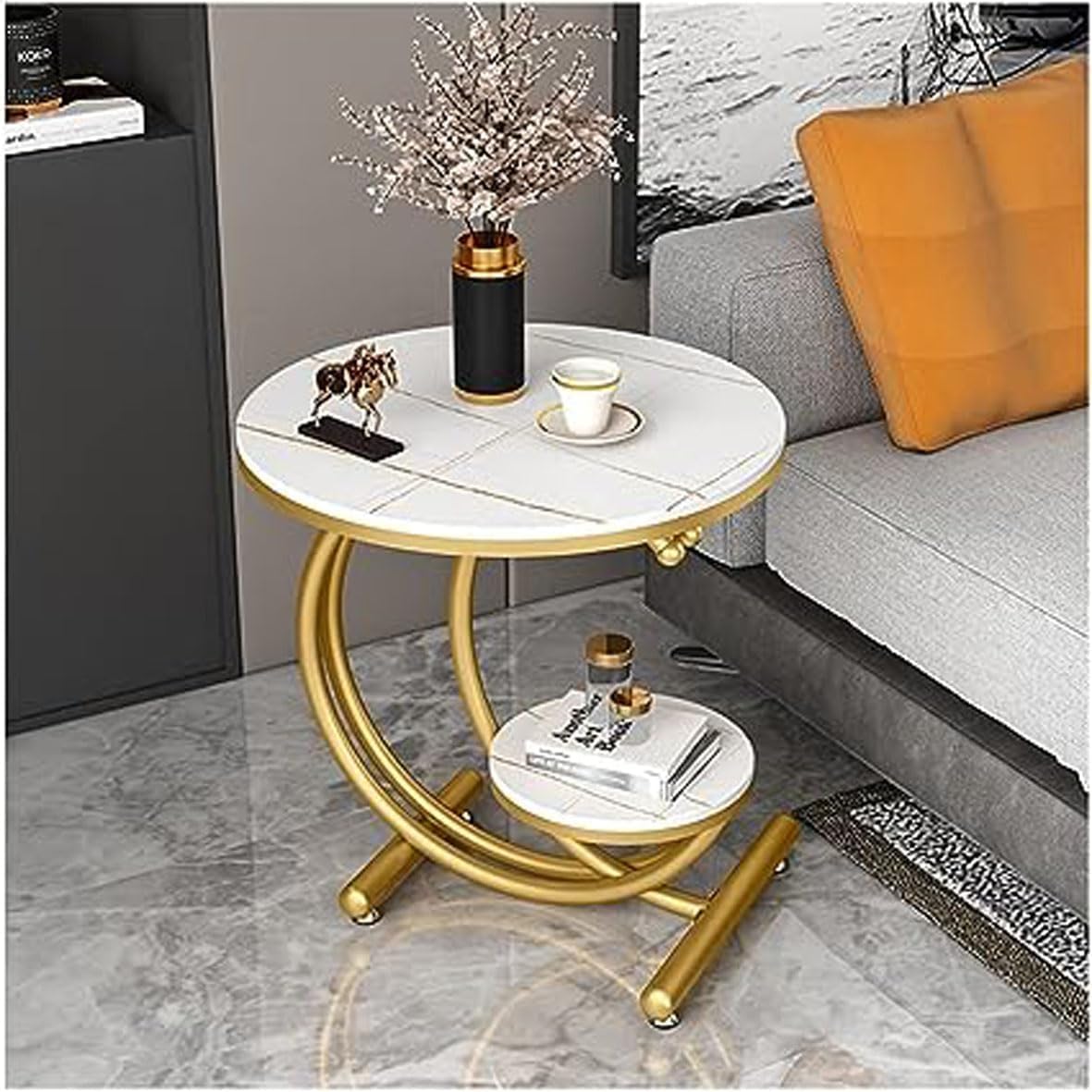 Luxury Design minimalist art coffee table, bedside table - The Gharnish - A Unit of Satkala Creations