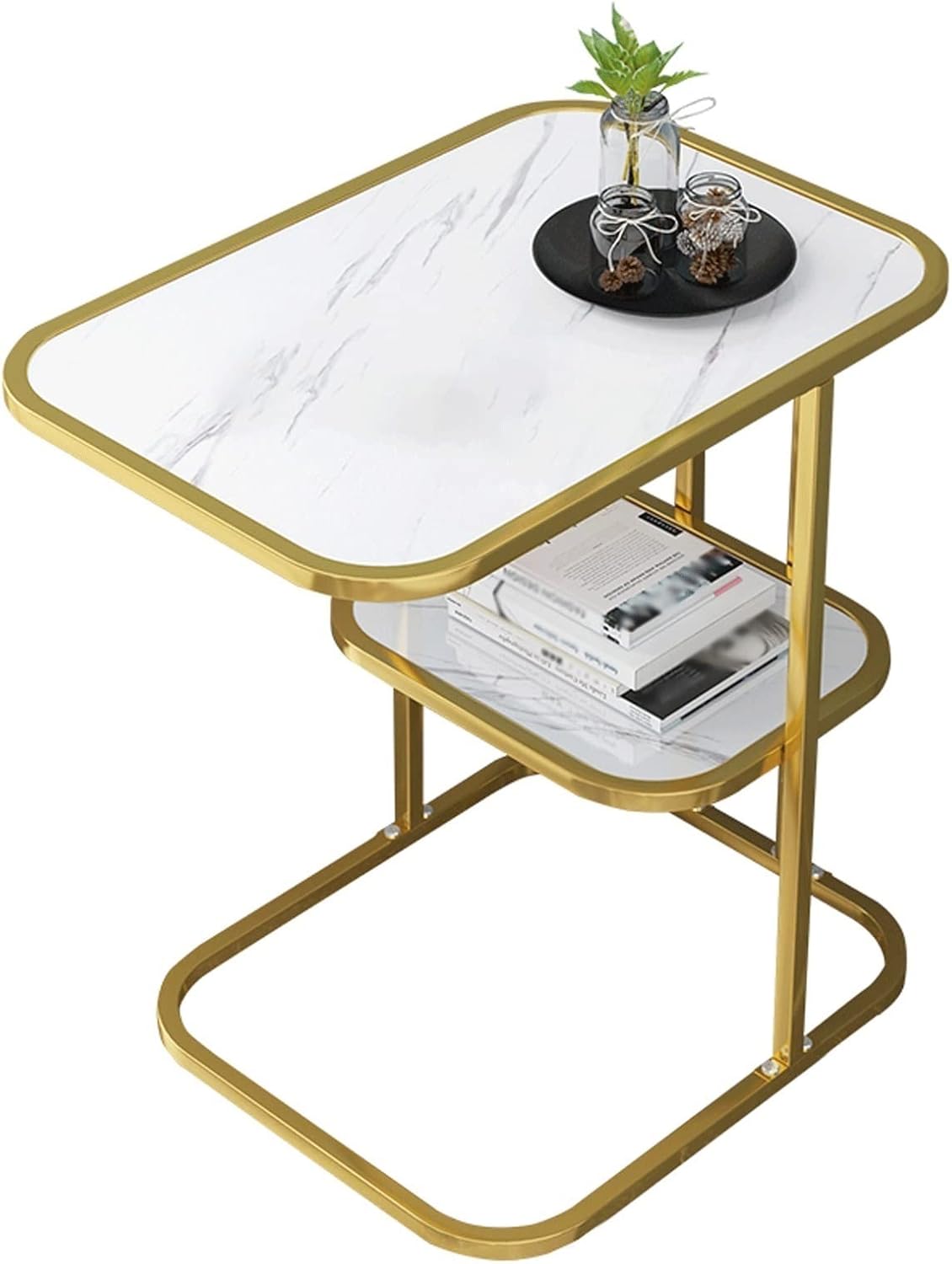 Sofa Side Cabinet Modern Simple Small tea table Sitting Room Corner Table Multi-functional square Table - The Gharnish - A Unit of Satkala Creations