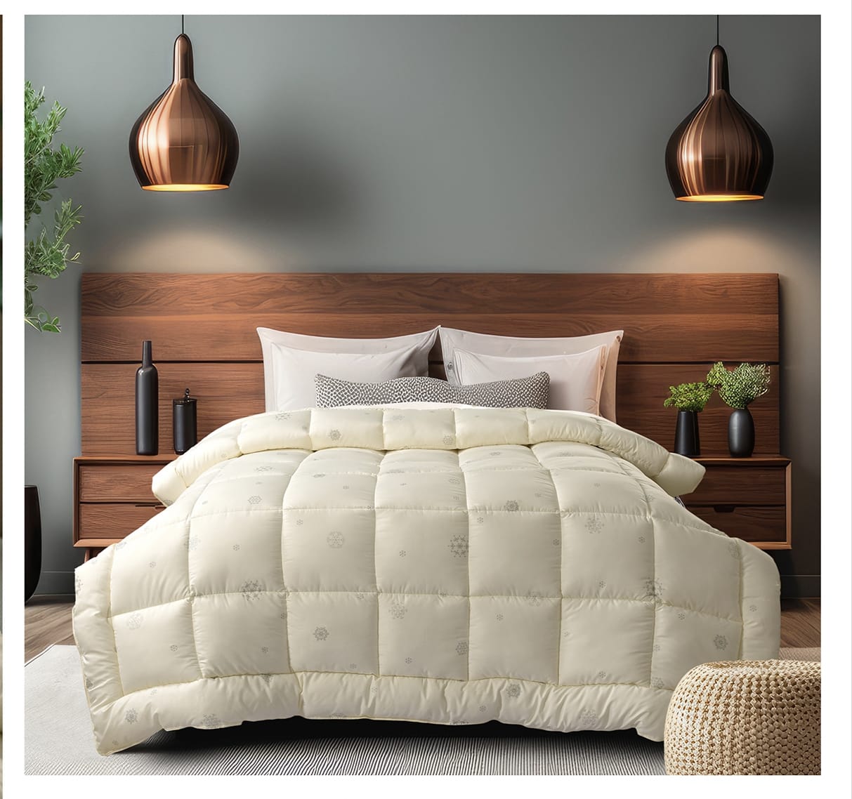 Ultrasoft luxury & Supersoft Micro Fibre Comforter With Anti Fibre Peeling Treatment - The Gharnish - A Unit of Satkala Creations