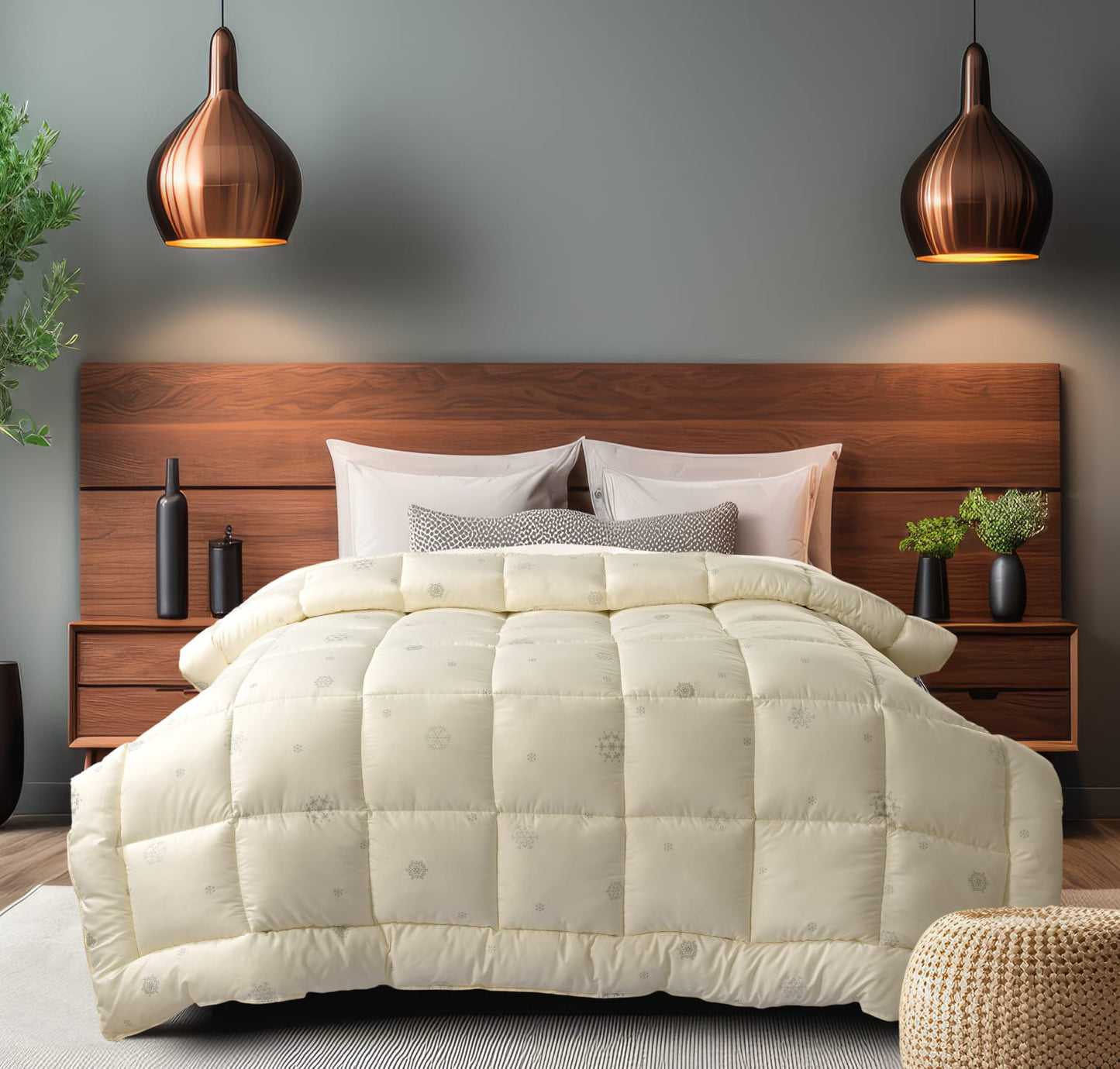 Ultrasoft luxury & Supersoft Micro Fibre Comforter With Anti Fibre Peeling Treatment - The Gharnish - A Unit of Satkala Creations