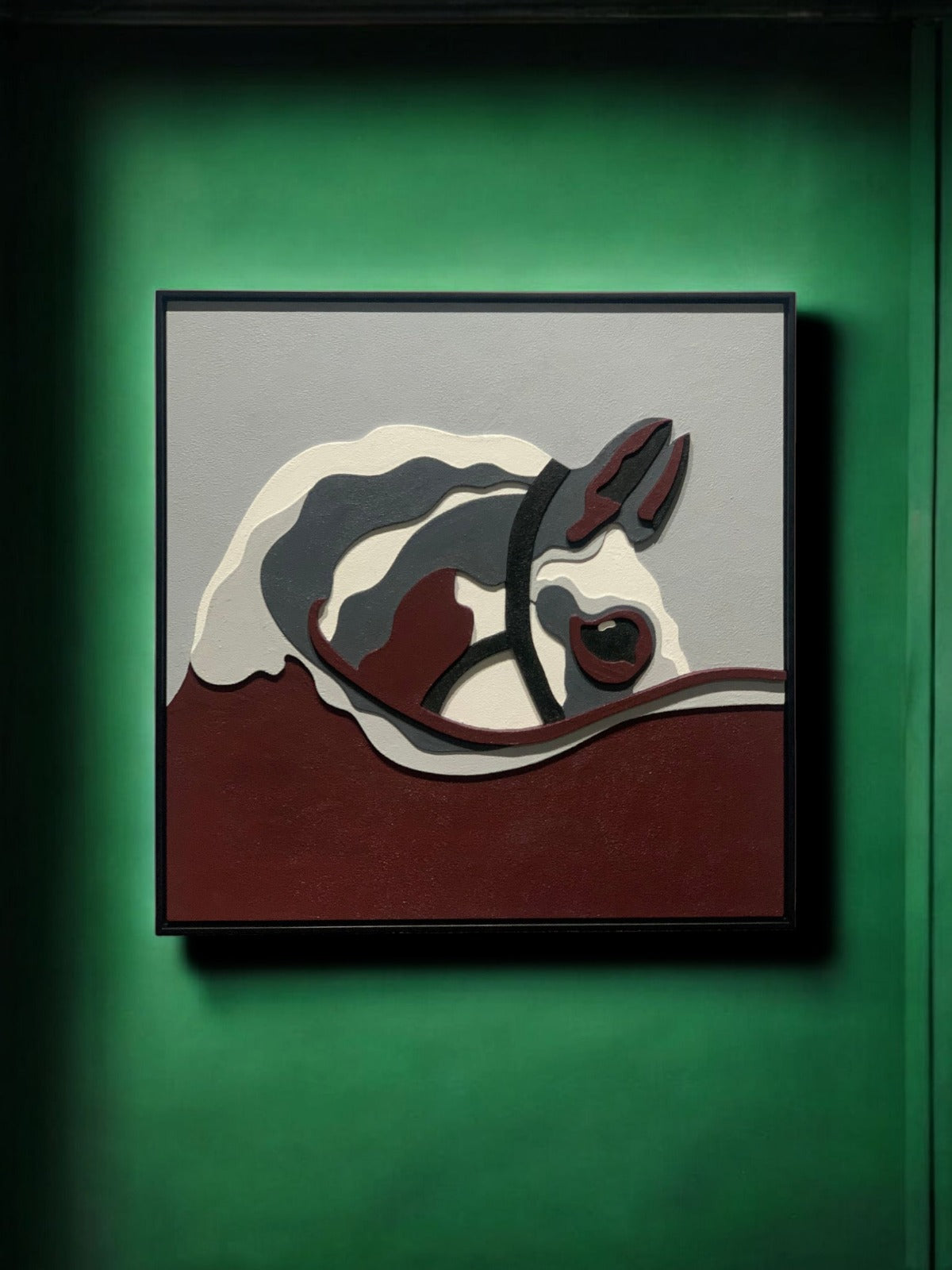 Designer and Modern Horse Wooden Wall Art - The Gharnish - A Unit of Satkala Creations