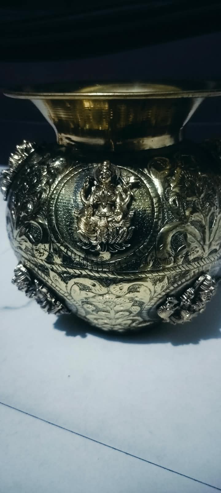 ashth devi brass kalash