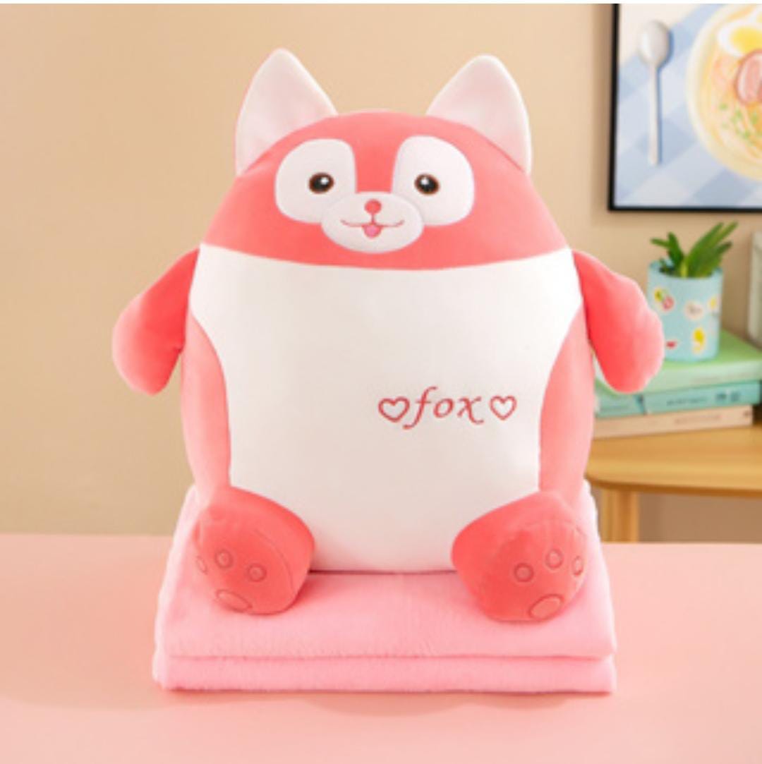 Super Soft Toys with AC Blankets Inside - The Gharnish - A Unit of Satkala Creations