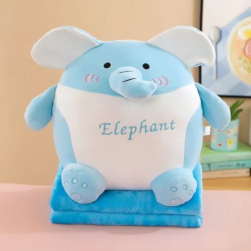 Super Soft Toys with AC Blankets Inside - The Gharnish - A Unit of Satkala Creations