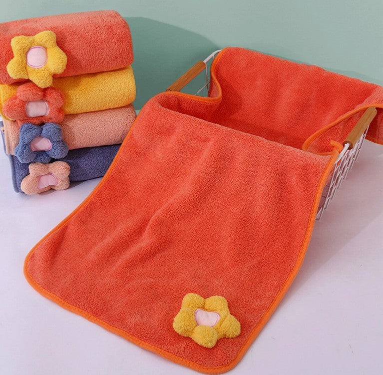 Embroidery Premium Bath Towel - The Gharnish - A Unit of Satkala Creations