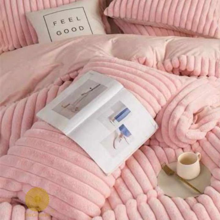 Rabbit Fur Super Soft Blanket  for Winter/ Imported premium Collection - The Gharnish - A Unit of Satkala Creations