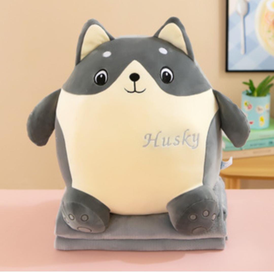 Super Soft Toys with AC Blankets Inside - The Gharnish - A Unit of Satkala Creations