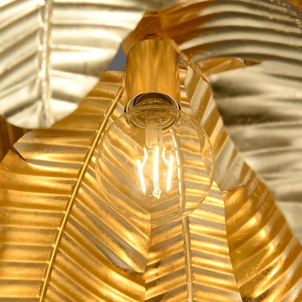 Aspire Palm Leaf Hanging Pendant Light - The Gharnish - A Unit of Satkala Creations