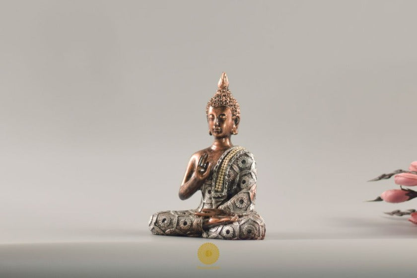 Divine Blessing Buddha Statue - The Gharnish - A Unit of Satkala Creations