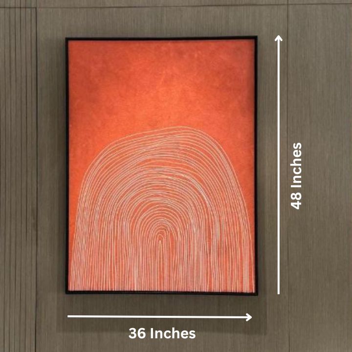 Abstract Wooden Wall Paintings Abstract Decorative Living Room - The Gharnish - A Unit of Satkala Creations