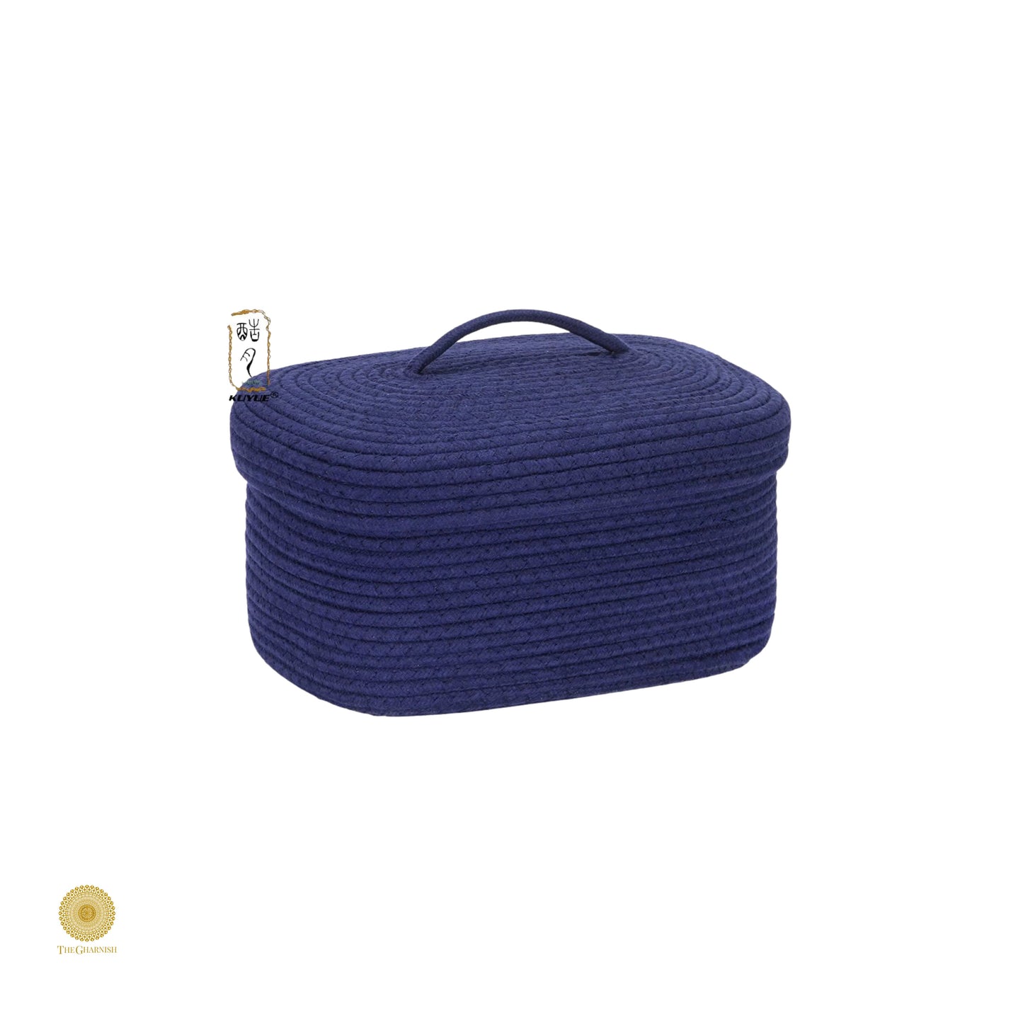 Oval Jute Multipurpose Basket - The Gharnish - A Unit of Satkala Creations