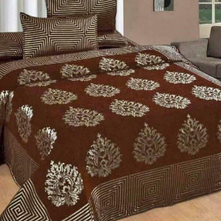 Chennile Premium Bedsheet - The Gharnish - A Unit of Satkala Creations