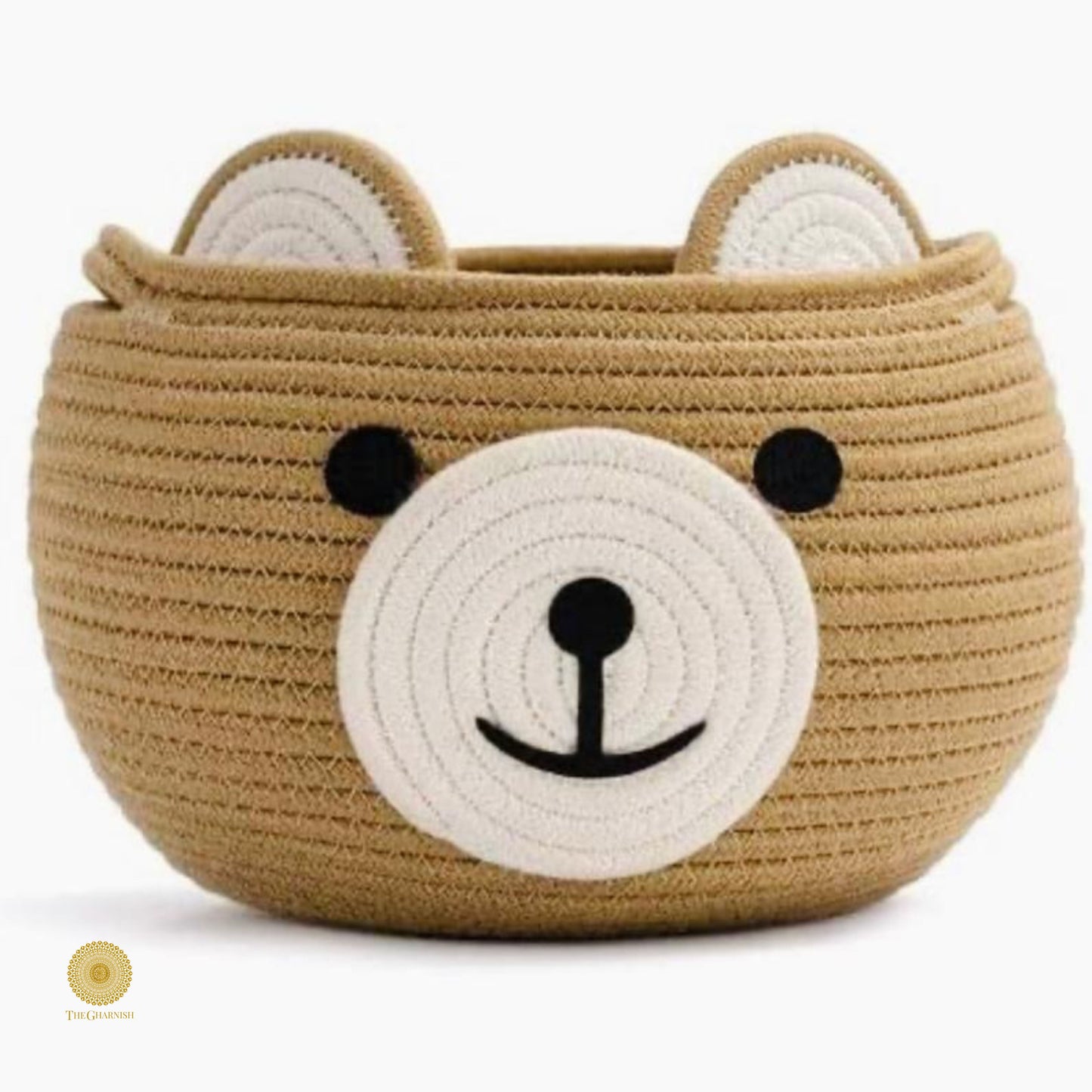 Rabbit Style Multipurpose Storage Basket - The Gharnish - A Unit of Satkala Creations