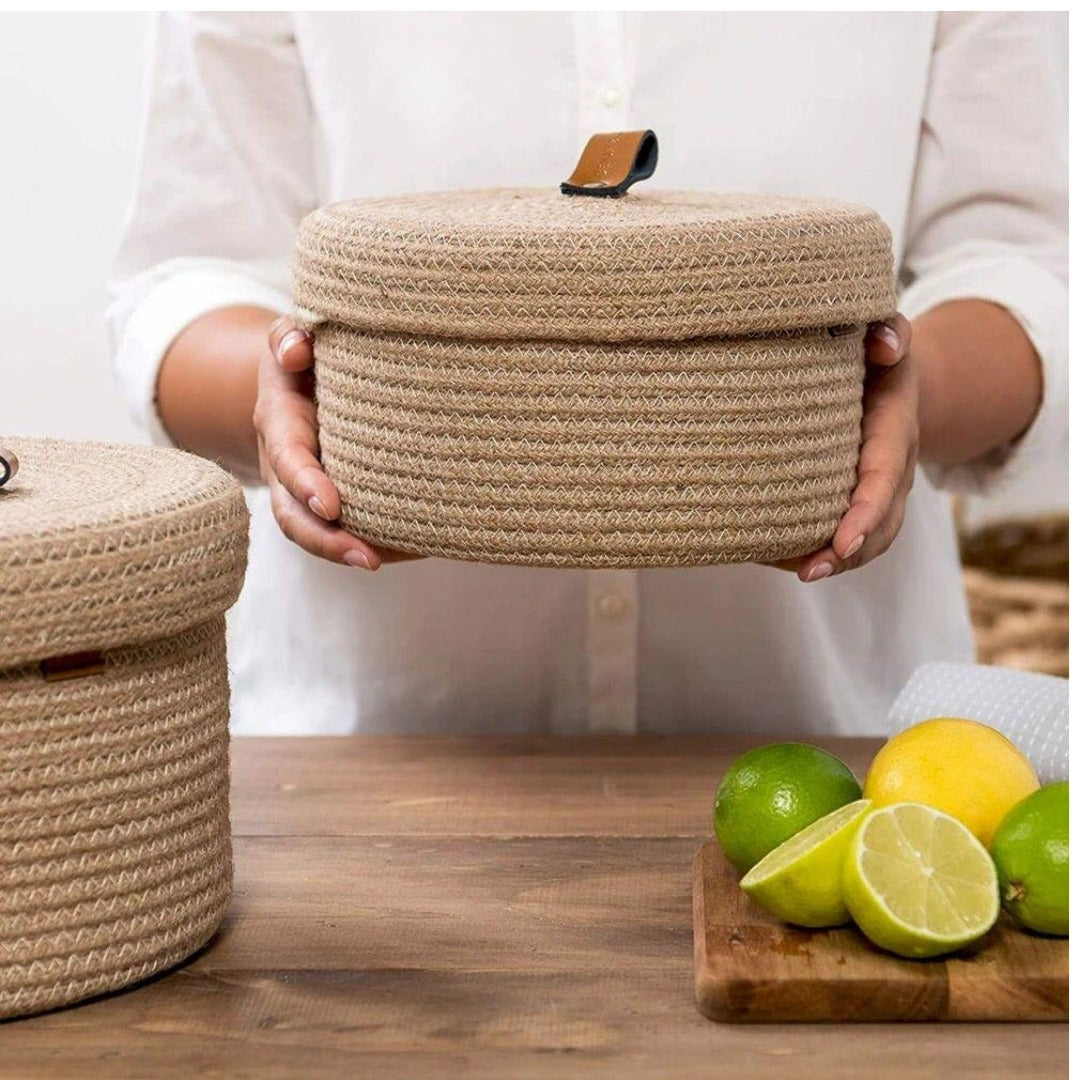 Snake Basket (Set of 2) - The Gharnish - A Unit of Satkala Creations