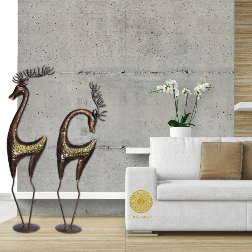 Antique Set of Deer - The Gharnish - A Unit of Satkala Creations