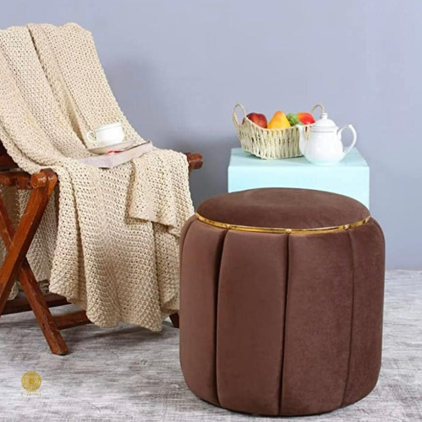 Dressing Table Sitting Stool - The Gharnish - A Unit of Satkala Creations