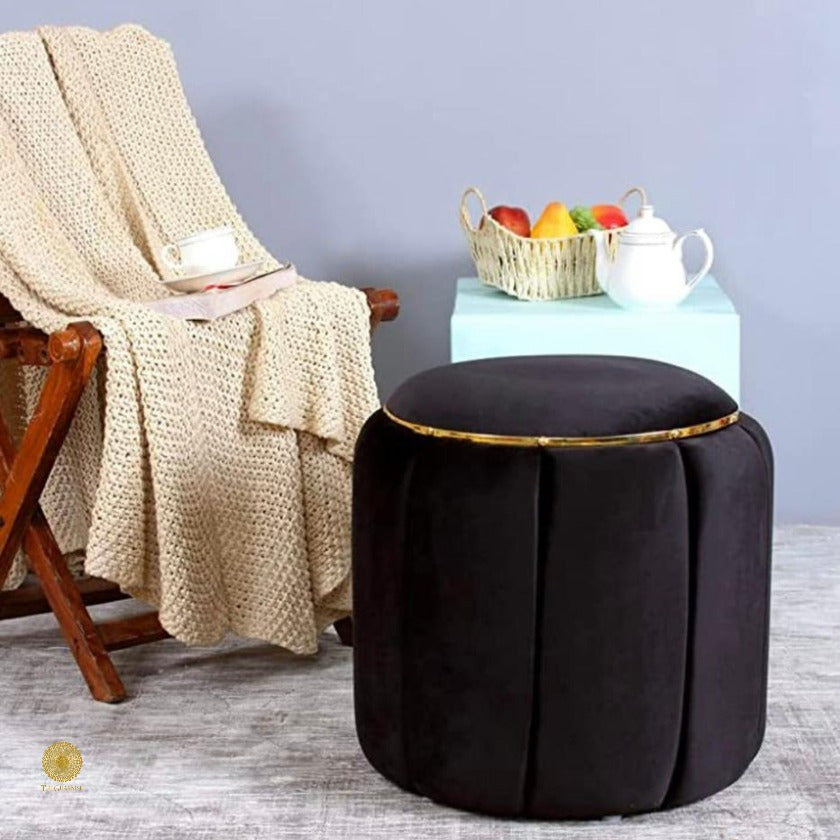 Dressing Table Sitting Stool - The Gharnish - A Unit of Satkala Creations