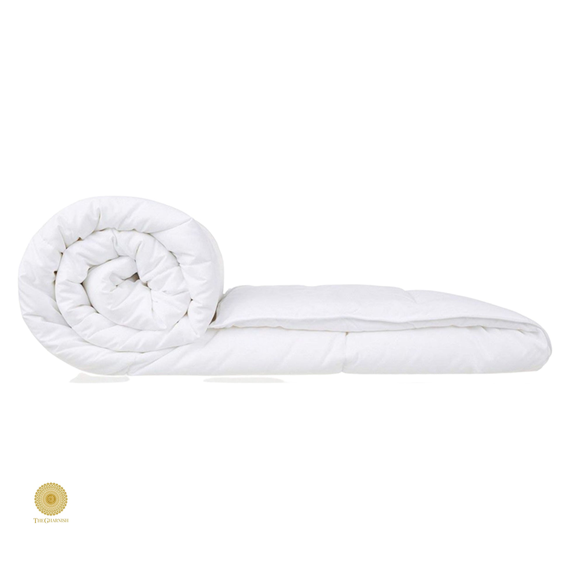 Satin Stripes Solid Comforter - The Gharnish - A Unit of Satkala Creations