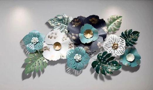 Eternal Flower Wall Accent (48*24 Inches) - The Gharnish - A Unit of Satkala Creations