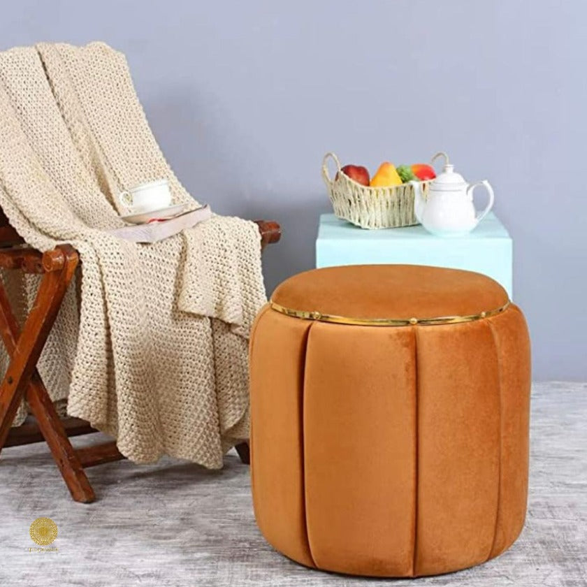 Dressing Table Sitting Stool - The Gharnish - A Unit of Satkala Creations
